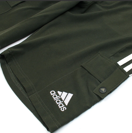 ADS IMPORTED DRY-FIT TIRO CARGO SHORTS OLIVE