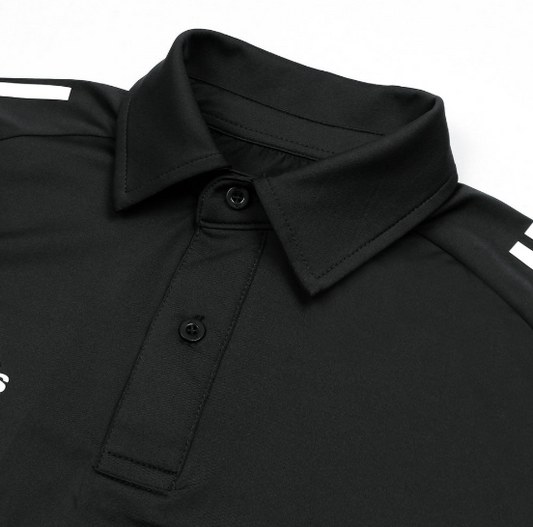 ADS IMPOTED RAGLAN SPORT POLO BLACK