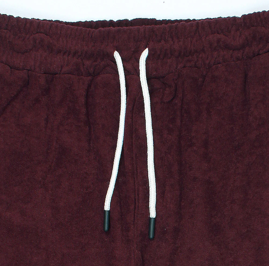 R-L MEN PREMIUM TERRY SHORTS MEHROON