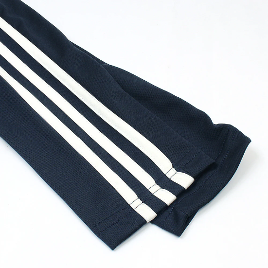 ADS PREMIUM MESH THREE STRPS TRACKSUIT MEN WHITE-NAVY
