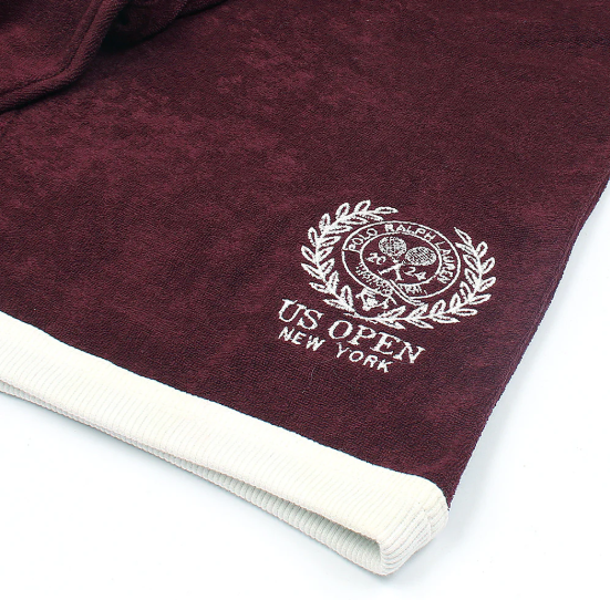 R-L MEN PREMIUM TERRY SHORTS MEHROON
